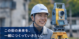 この街の未来を、一緒につくっていきたい。