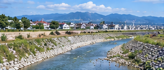 河川工事の掲載イメージ